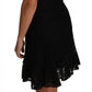 Chic Black Lace Sheath Dress with Silk Lining
