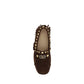 Brown Calf Leather Bos Taurus Slip-On Loafers
