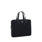 Black Polyamide Shoulder Bag