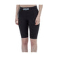 Black Polyester Women Leggings