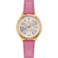 Multicolor Leather Dress Watch