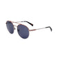 Gray Stainless Steel Sunglasses