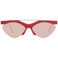 Red Metal Sunglasses
