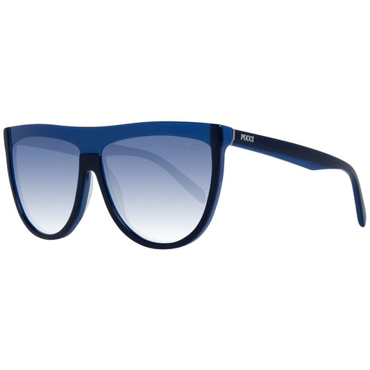 Blue Plastic Sunglasses