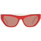 Red Metal Sunglasses