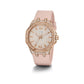 Multicolor Leather Dress Watch