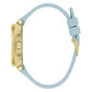 Blue Synthetic Dress Watch