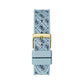 Blue Synthetic Dress Watch