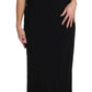 Elegant Black Maxi Sheath Dress