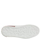 White Red Leather Portofino Men Sneaker Shoes