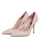 Pink Patent Leather Stiletto Heel Pumps Shoes