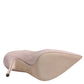 Pink Patent Leather Stiletto Heel Pumps Shoes