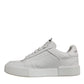 White Miami Leather Low Top Sneakers Shoes