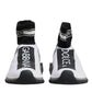 White Black Sorrento Socks Sneakers Shoes