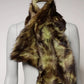 Multicolor Fur Shawl Neck Wrap Cover Collar Scarf