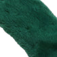 Green Mink Fur Collar Women Neck Wrap Scarf