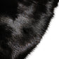 Black Fur Shawl Neck Wrap Cover Collar Scarf