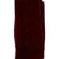 Bordeaux Cotton Silk Fringe Shawl Wrap Scarf