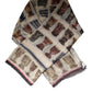 Multicolor Glass Cashmere Foulard Scarf