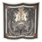 Multicolor Printed Cashmere Foulard Scarf