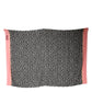 Black White Polka Dots Fringes Wrap Scarf