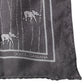 Brown Elephant Fantasy Handkerchief Scarf