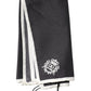 Black Crown Logo Square Handkerchief Scarf