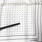 White Polka Dots Square Handkerchief Scarf
