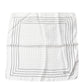 White Polka Dots Square Handkerchief Scarf