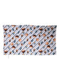 Multicolor Stripes Seashells Beach Towel