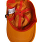 Orange Cotton 6 Panels Baseball Cap