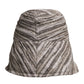 Multicolor Stripes Cotton Bucket Cap