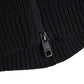 Black Wool Whole Head Wrap Balaclava Hat