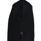 Black Wool Whole Head Wrap Balaclava Hat