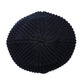 Black Cashmere Knitted Winter Beanie Hat