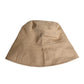Beige Logo Monogram Cotton Bucket Cap