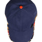 Blue Cotton 6 Panels Baseball Cap