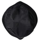 Black Cotton Wide Brim Bucket Hat