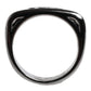 Silver Tone Brass Anello DG Logo Ring