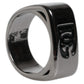 Silver Tone Brass Anello DG Logo Ring