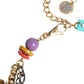 Multicolor Embellished Waist Chain Belt