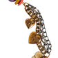 Multicolor Embellished Waist Chain Belt