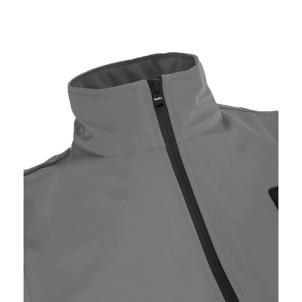 Gray Polyester Men's Vest