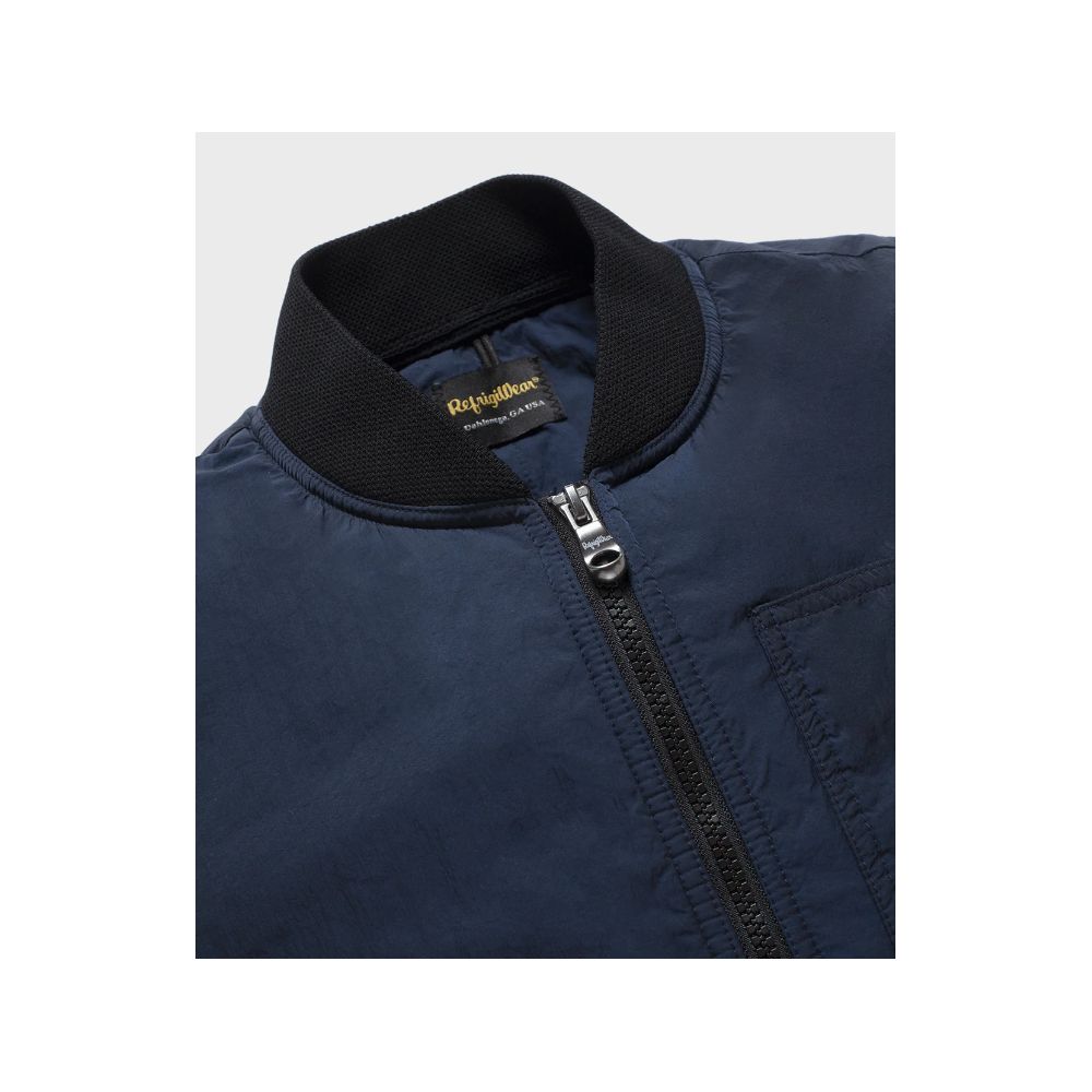 Blue Polyamide Men Vest