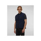 Blue Polyamide Men Vest