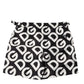 Black White Logo Beachwear Shorts Swimwear