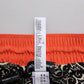 Orange Polyester Beachwear Shorts 2Pc Swimwear