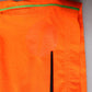 Orange Polyester Beachwear Shorts 2Pc Swimwear