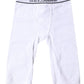 White Logo Cotton Cropped Tights Underwear