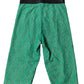Green Logo Monogram Cropped Tights Underwear